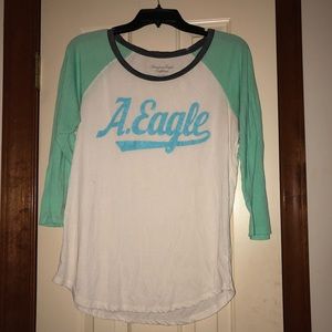 American Eagle Baseball Tee
